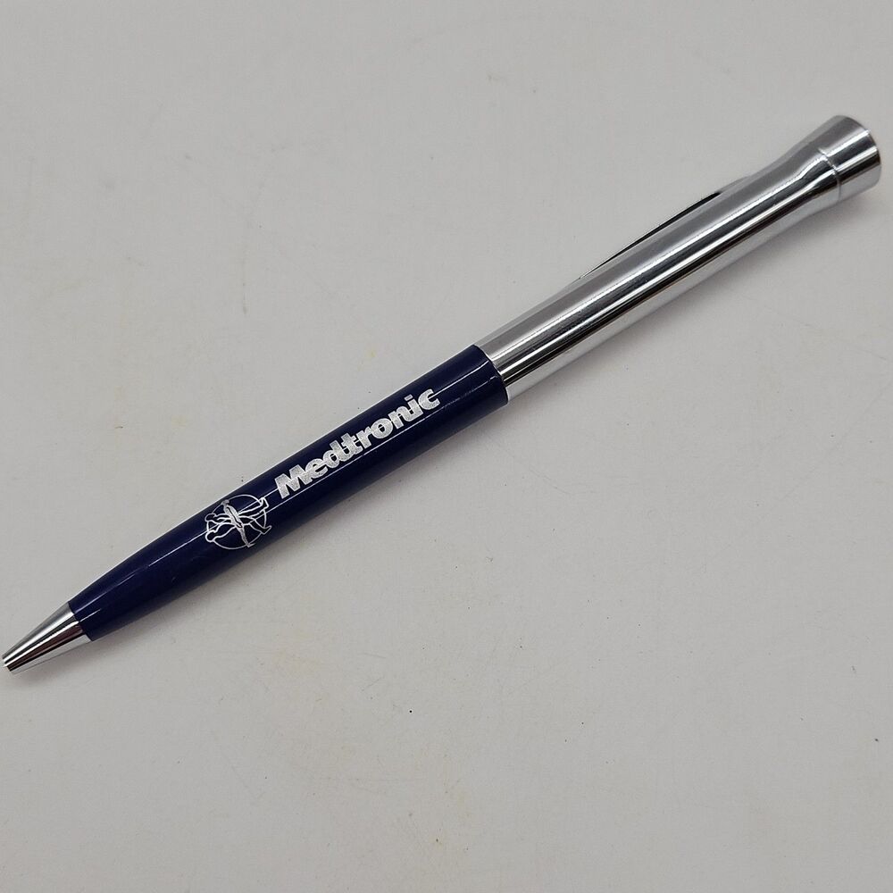 MEDTRONIC Metal Pharmaceutical Advertising Ink Pen Twist